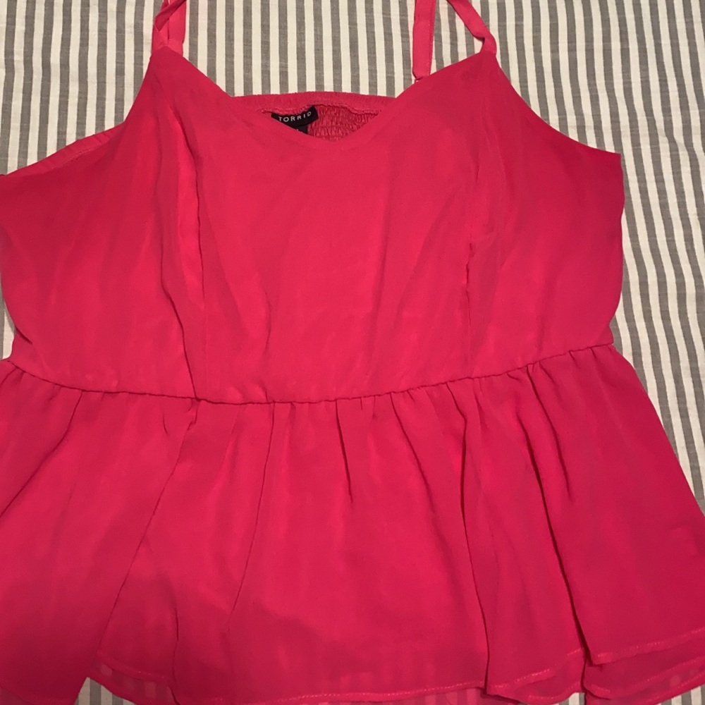 Torrid babydoll tank